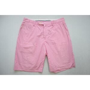 Polo Ralph Lauren Golf Khaki Shorts Plaid Classic " Inseam Mens Size 35